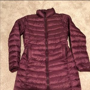 The North Face Long Burgundy Jacket S/P
